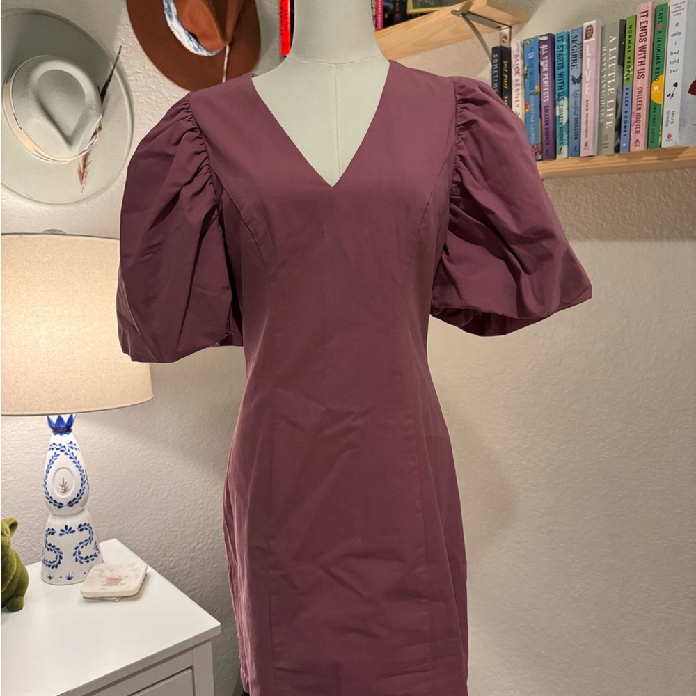 Endless Rose Pink Puff Sleeve Dress